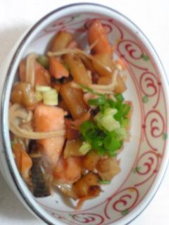 鮭と長いものバター醤油焼き-レシピのメイン写真