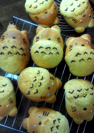 トトロパン☆クリームパン？メロンパン？-レシピのメイン写真