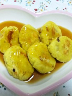 さつまいものおやき♡甘辛だれ-レシピのメイン写真