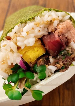 めっちゃ鰹！カツオづくしの恵方巻き-レシピのメイン写真