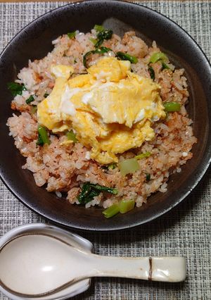 ヨウサマの減塩おやじの明太子チャーハン-レシピのメイン写真