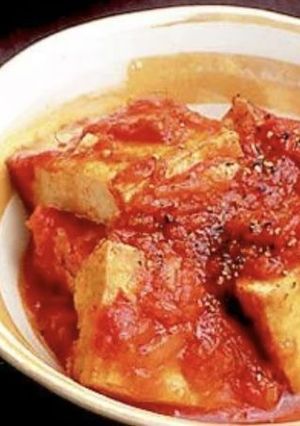 厚揚げのトマト煮-レシピのメイン写真