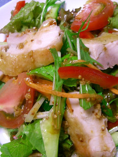 野菜たっぷりローストチキンサラダ-レシピのメイン写真