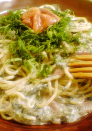 絶品ウマー★塩辛と海苔のクリームパスタ-レシピのメイン写真