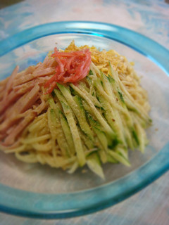 ゴマ風味のタレがイケる✿うちの冷やし中華-レシピのメイン写真