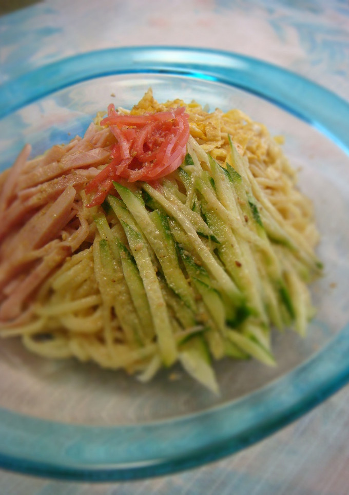 ゴマ風味のタレがイケる✿うちの冷やし中華-レシピのメイン写真