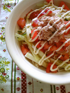♡ツナとトマトのサラダそうめん♡-レシピのメイン写真