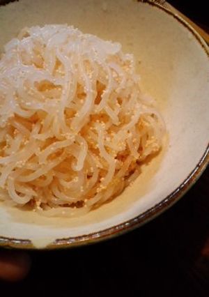 母の味♪しらたきのたらこあえ★☆-レシピのメイン写真