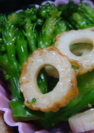 お弁当に☆ブロッコリーのごま油あえ-レシピのメイン写真