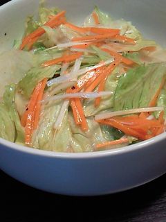 簡単☆レタスとねぎの中華サラダ-レシピのメイン写真