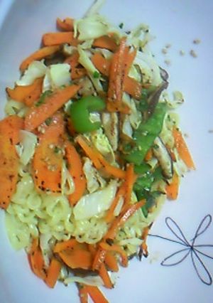☆旦那さんの味☆簡単焼きラーメン☆-レシピのメイン写真