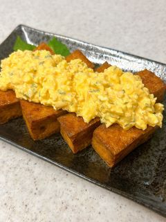 厚揚げ南蛮焼き風♪らっきょうタルタルで-レシピのメイン写真
