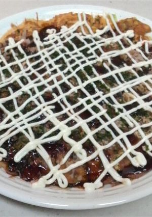 ねぎのお好み焼き風☆卵焼き☆-レシピのメイン写真