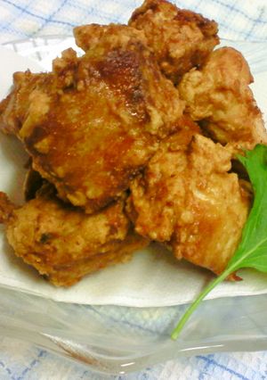 魚嫌いも食べれる焼肉のタレでまぐろ唐揚げ-レシピのメイン写真