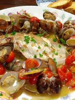 鯛のアクアパッツァ-レシピのメイン写真