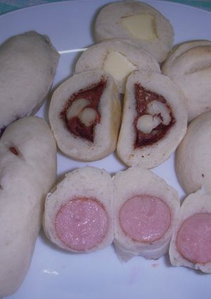 S炊飯器で発酵パン(米粉でプチパン)-レシピのメイン写真