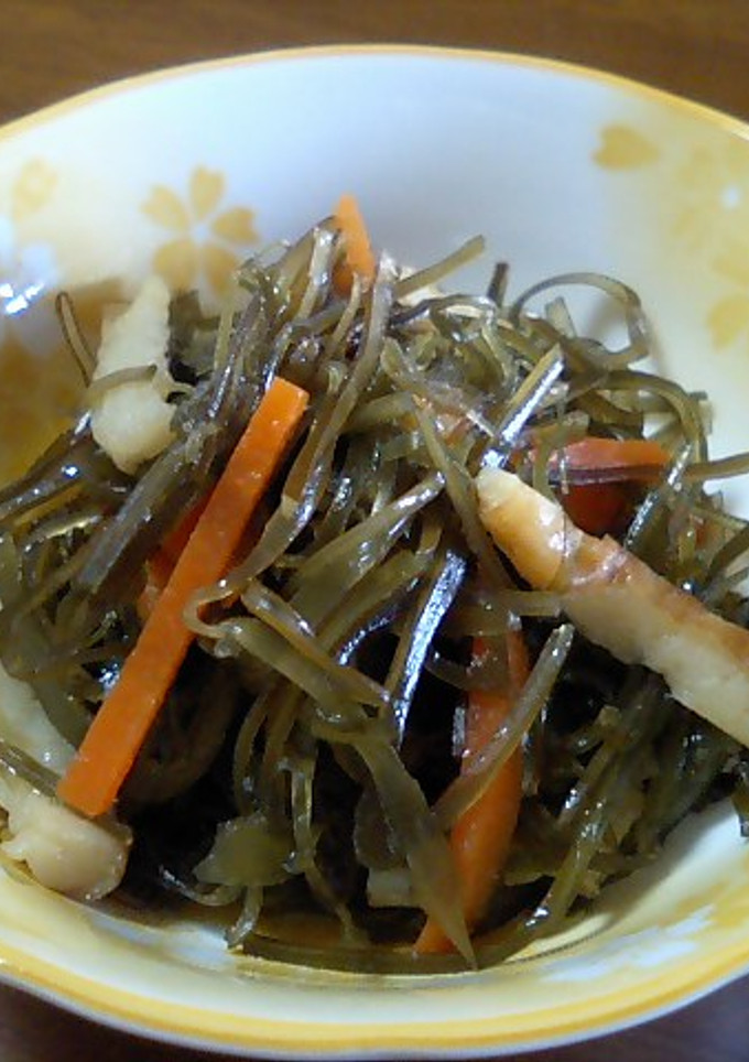 栄養たっぷり★刻み昆布の煮物-レシピのメイン写真