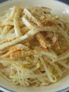 ちくわともやしのごまマヨだれそうめん-レシピのメイン写真