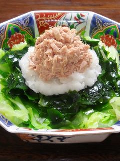 シーチキンと茹でキャベツのポン酢和え-レシピのメイン写真