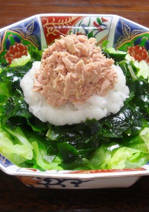 シーチキンと茹でキャベツのポン酢和え-レシピのメイン写真