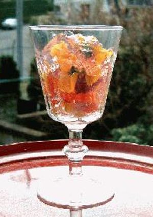パンジーのゼリー-レシピのメイン写真