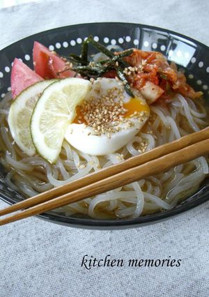 ライムのサワー漬けで☆さっぱり冷麺-レシピのメイン写真