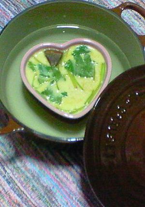 しゃーわせハアトのおチャワンむしぅ。-レシピのメイン写真