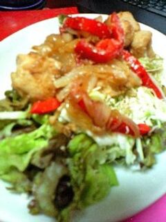 鶏肉とパプリカのごちそうサラダ★-レシピのメイン写真