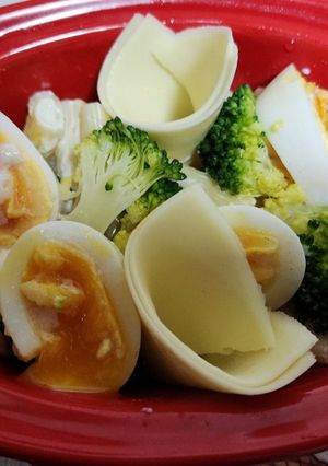 ブロッコリーと玉子のサラダ。-レシピのメイン写真
