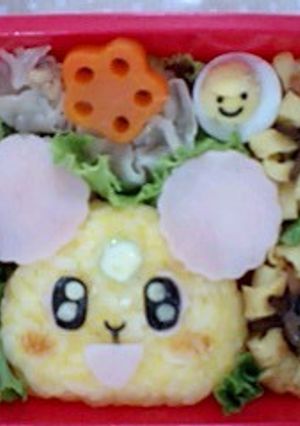 プリキュア　シフォン　✿ฺキャラ弁✿ฺ-レシピのメイン写真