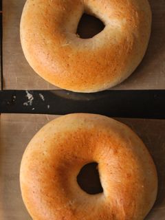 米粉と全粒粉のベーグル-レシピのメイン写真