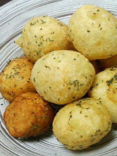 チーズ入りポテトボール-レシピのメイン写真