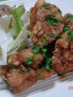 鶏の香り揚げ☆ネギソースで-レシピのメイン写真