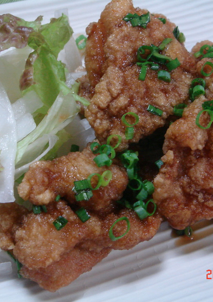 鶏の香り揚げ☆ネギソースで-レシピのメイン写真