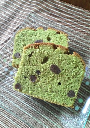 春色抹茶パウンドケーキ♪-レシピのメイン写真