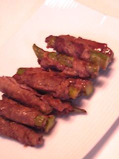 アスパラとオクラの牛肉巻き-レシピのメイン写真