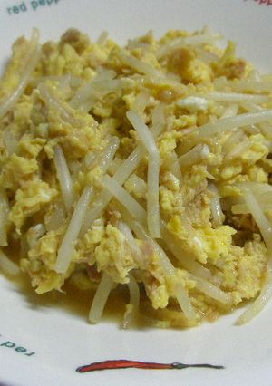 包丁いらず☆もやしとツナの炒め物-レシピのメイン写真