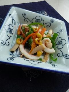 イカとピーマンの味噌炒め-レシピのメイン写真