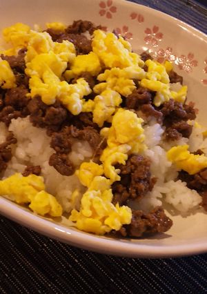 牛肉の甘辛混ぜご飯-レシピのメイン写真