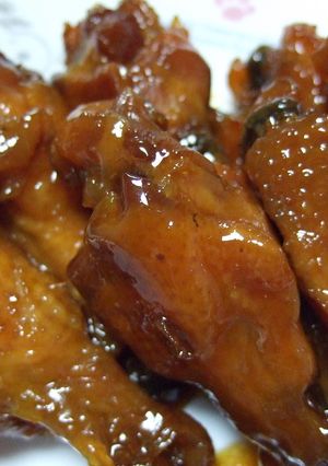 鶏手羽元のらっきょう酢煮-レシピのメイン写真