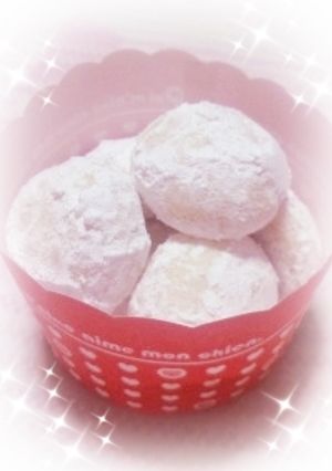 超軽いサクホロッなスノーボールクッキー☆-レシピのメイン写真