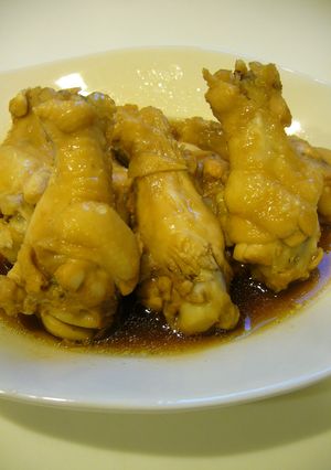 お酢で元気♪手羽元のさっぱり煮-レシピのメイン写真