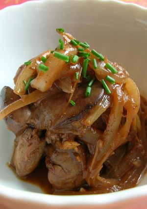 ワインでほろ酔い鶏レバー-レシピのメイン写真