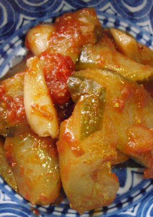 辛口♪キュウリのイタリアン風惣菜♪-レシピのメイン写真
