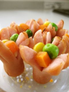 お弁当のおかずに 彩りウインナー♥-レシピのメイン写真