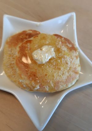 表面サクサクホットケーキ-レシピのメイン写真