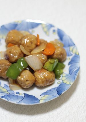 市販の肉団子で簡単!本格酢豚☆ケチャップなし-レシピのメイン写真
