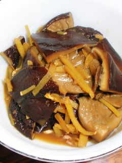 干シイタケの生姜煮-レシピのメイン写真
