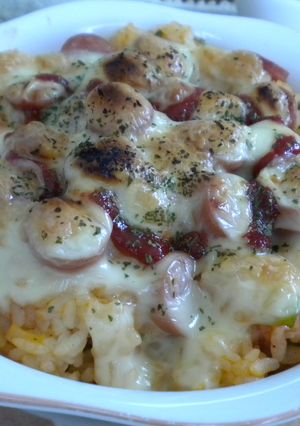 ドリア風～レンジとトースターでお手軽に♪-レシピのメイン写真
