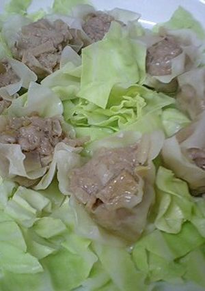 レンジで手作り、簡単焼売-レシピのメイン写真